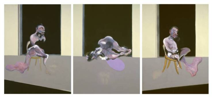 Triptych - August 1972 1972 by Francis Bacon 1909-1992